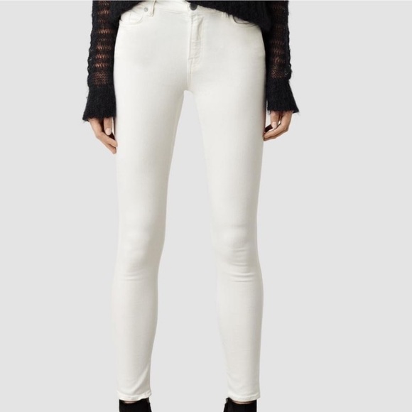 Jean Skinny Cheap Monday Taille 27 - Fermeture Boutons, NWOT (neuf Sans étiquette), Look Usé
